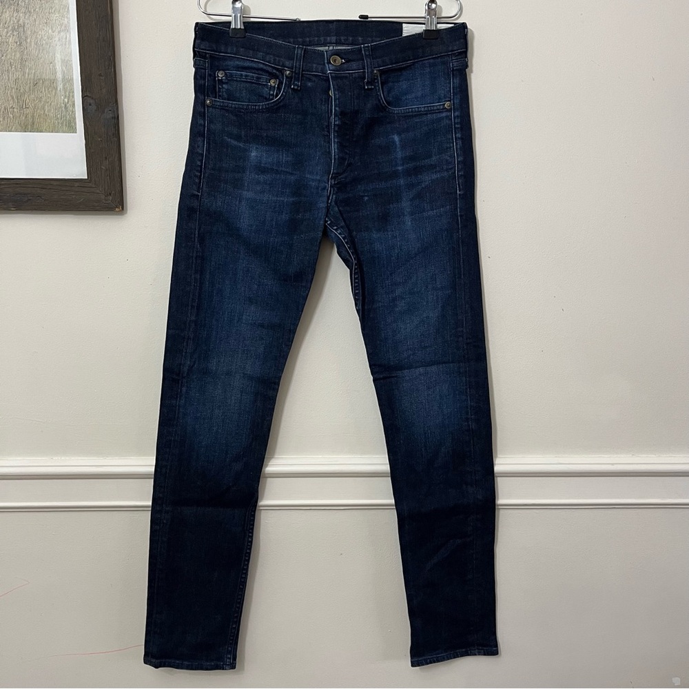 rag & bone Men's Deep Indigo Slim Jeans